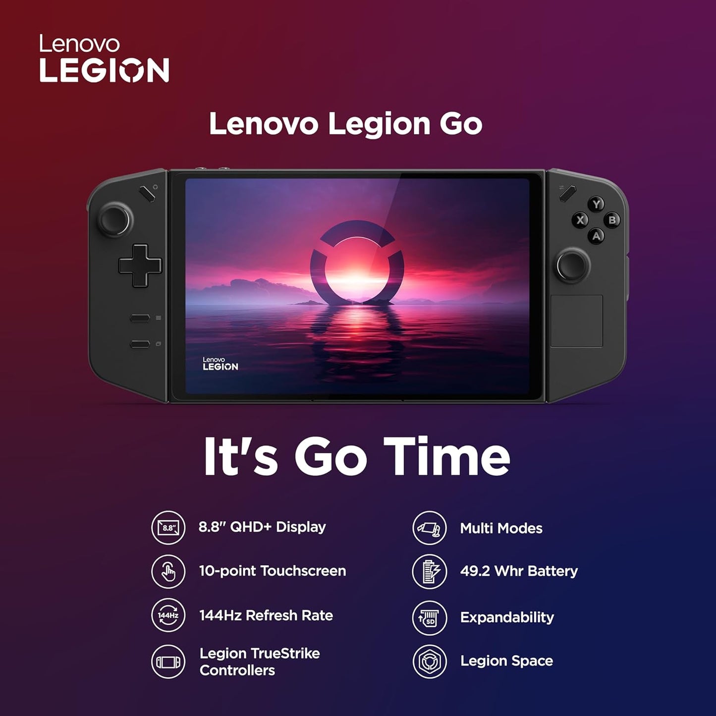 Lenovo Legion Go, Handheld Gaming 512gb