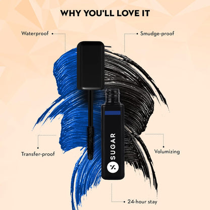 Sugar Bold Unfold Waterproof Mascara - 01 Black Diamond