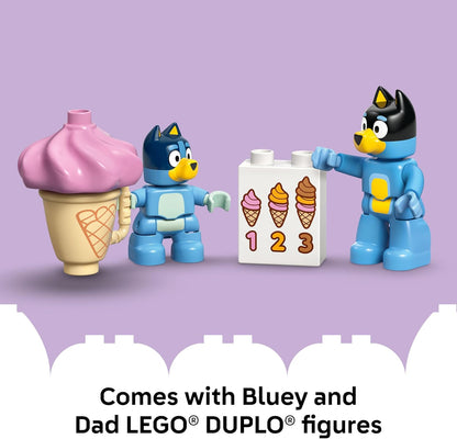 LEGO DUPLO Bluey Ice Cream Trip with Bluey Toddler