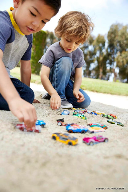 Hot Wheels City Basic Cars Track Trucks - 24 Assorted Cars