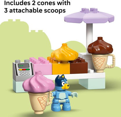 LEGO DUPLO Bluey Ice Cream Trip with Bluey Toddler