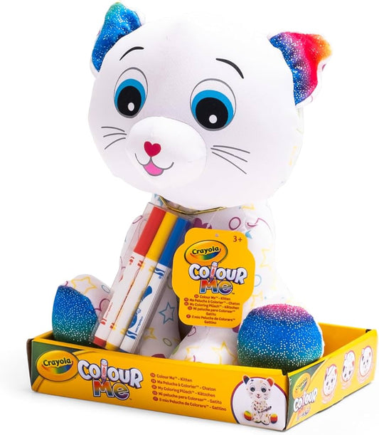 Crayola - Crayola Colour Me Plush Cat