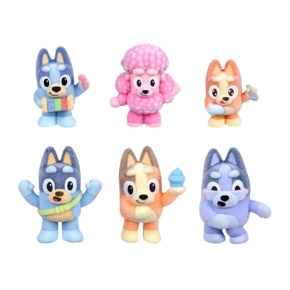 Bluey Fuzzies Figures Deluxe Pack