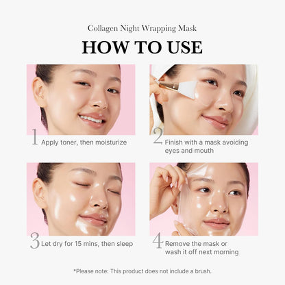 Medicube Collagen Overnight Wrapping Peel Off Facial Mask 75ml