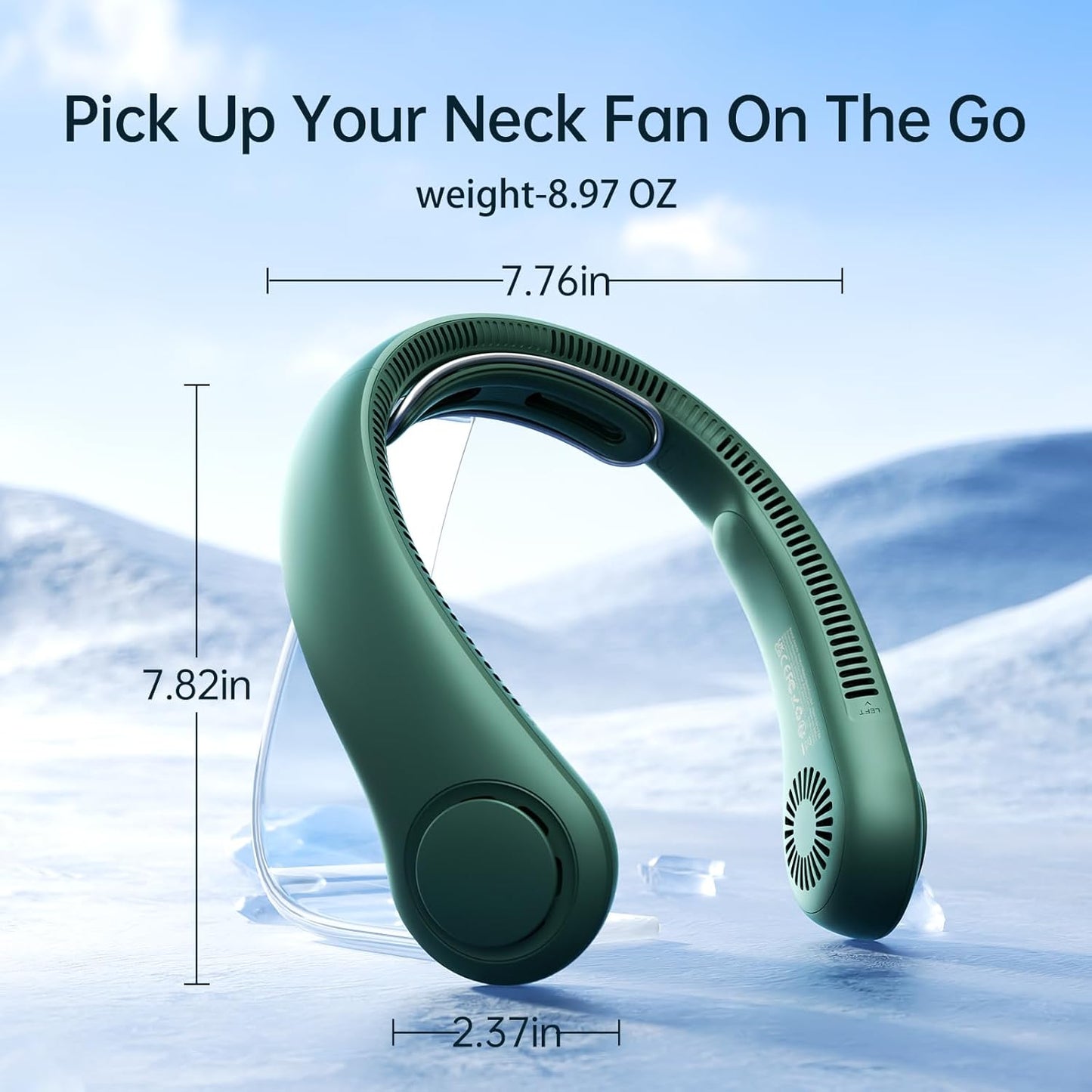 JISULIFE Neck Fan Life4 - Green