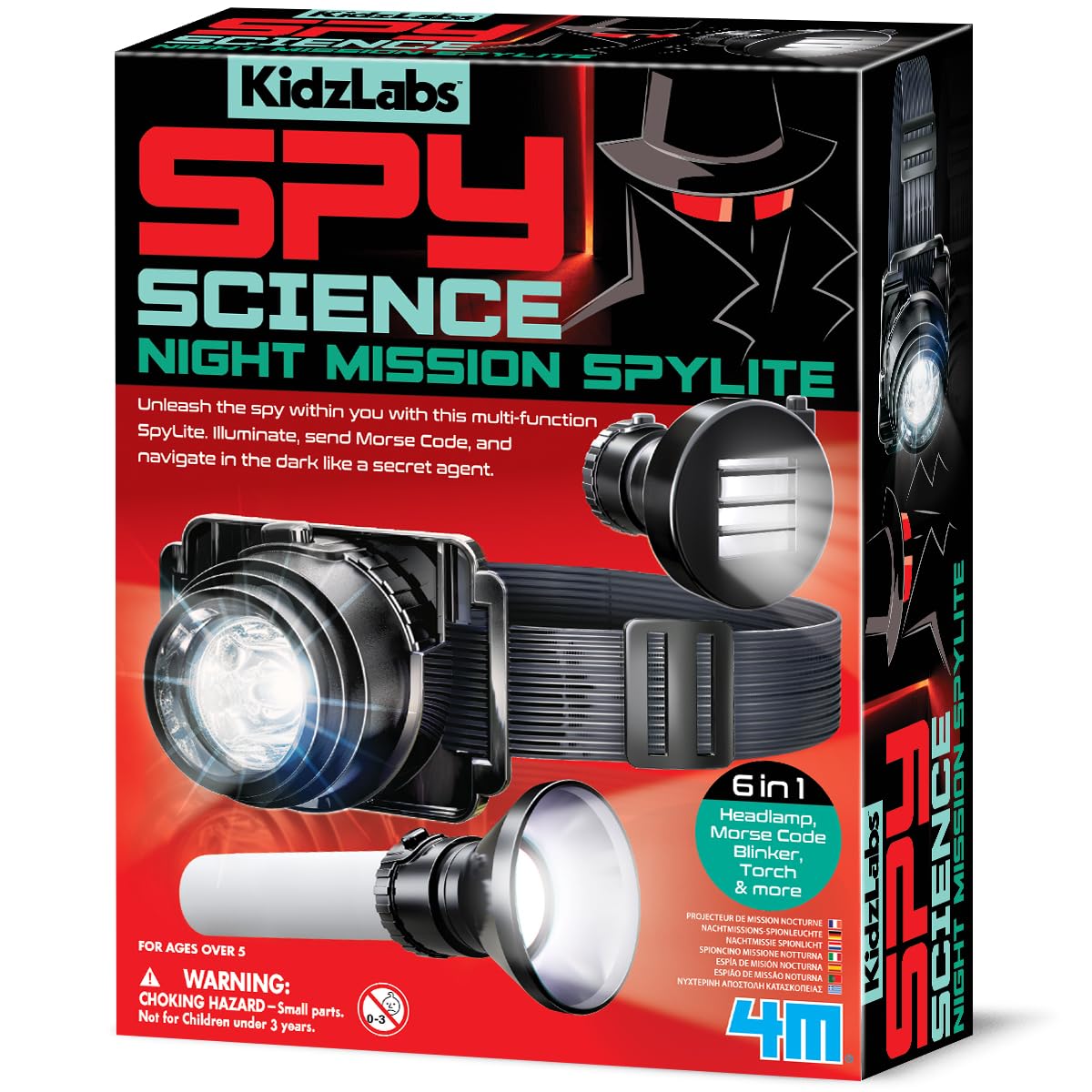 4M KidzLabs/Spy Science/Night Mission Spylite