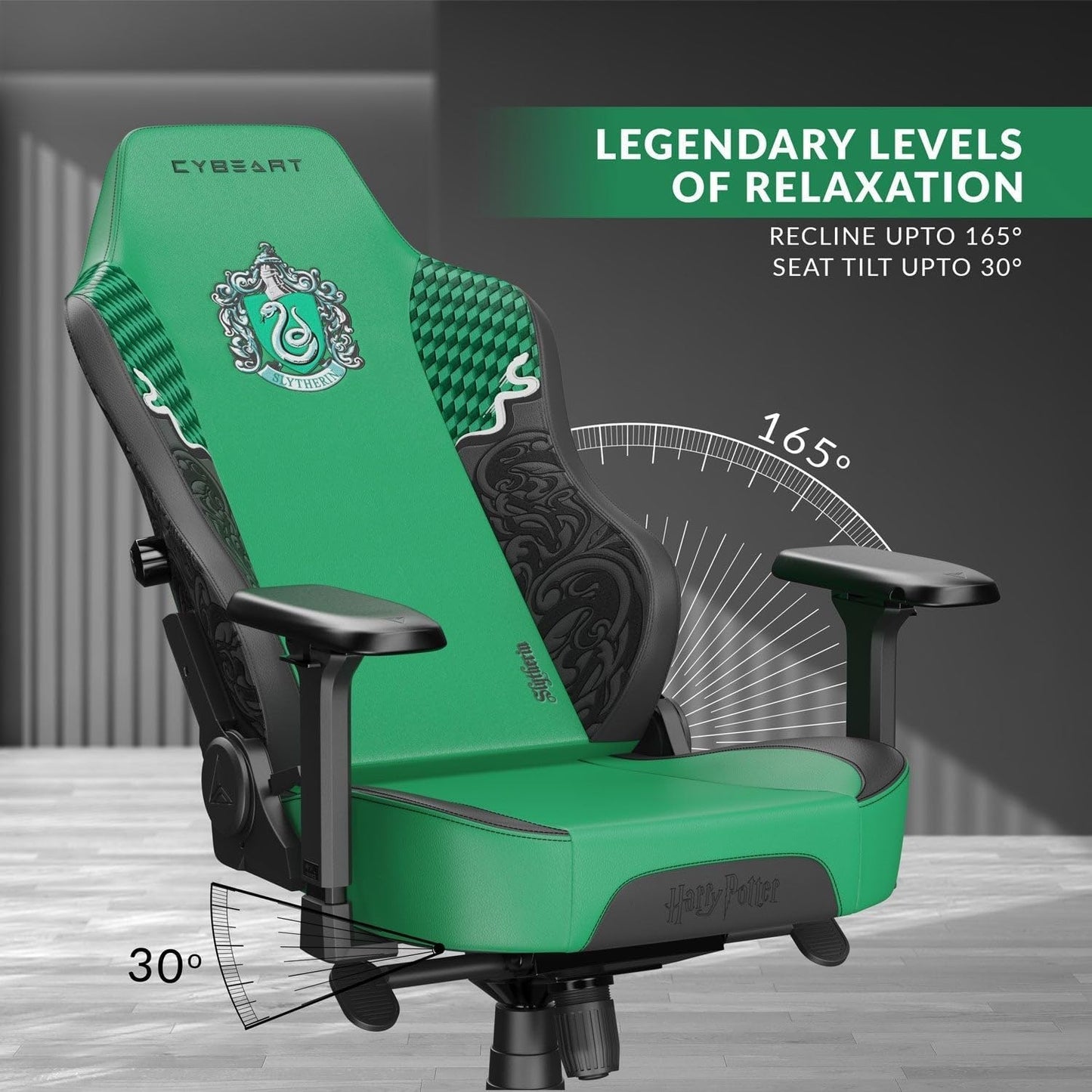 Cybeart | Slytherin Licensed Edition Gaming Chair