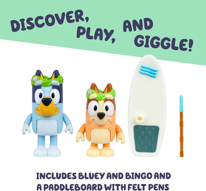 Bluey S14 Figure 2 Pack Rug Island