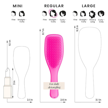 Tangle Teezer Ultimate Detangler Mini - Runway Pink
