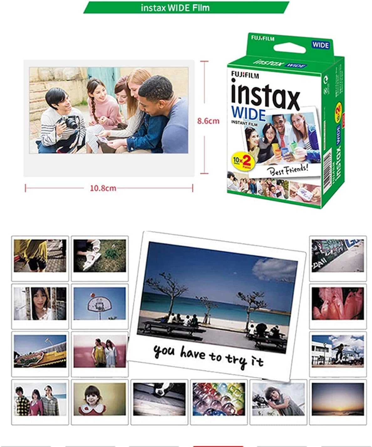 Fujifilm Instax Mini Instant Film 60 Sheets