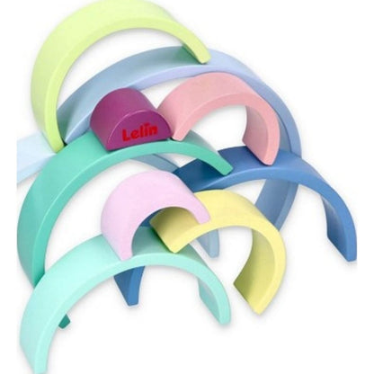 Lelin Rainbow Stack 10pcs