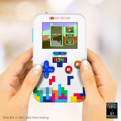 My Arcade Tetris Go Gamer Portable Handheld Gaming System with Travel Case