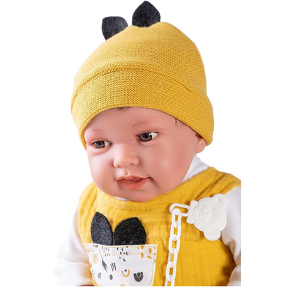 Antonio Juan Newborn Pipo Doll with Cushion - 42cm