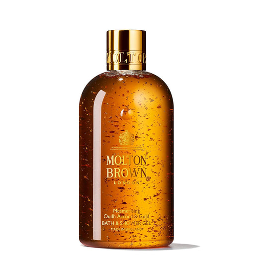 Molton Brown Mesmerising Oudh Accord and Gold Bath and Shower Gel 300ml