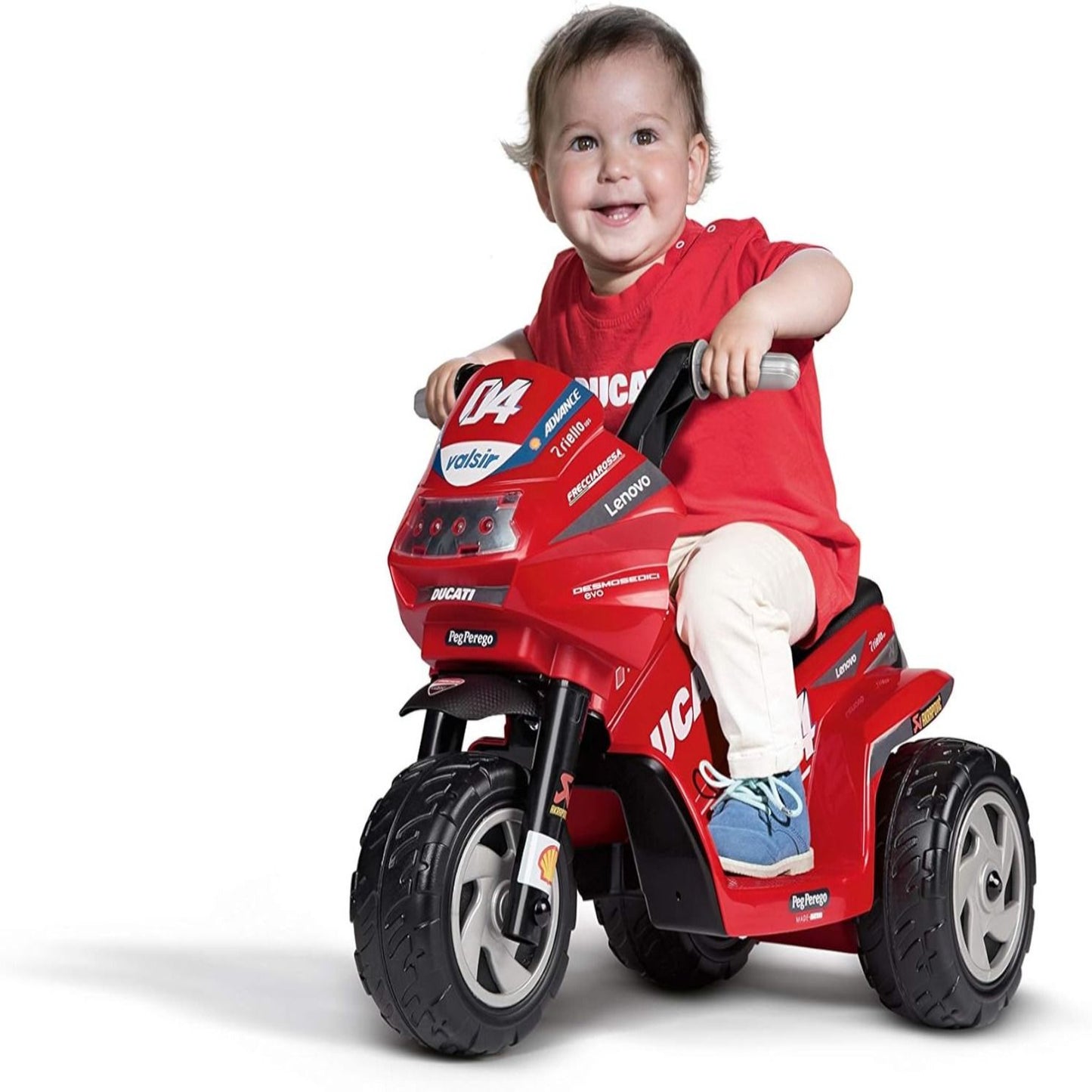 Peg Perego - Ducati Mini Evo Ride On Toy - Red