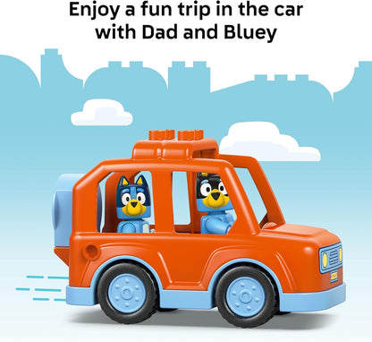 LEGO DUPLO Bluey Ice Cream Trip with Bluey Toddler