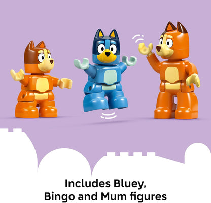 LEGO DUPLO Bluey: Bluey’s Family House with Memory Game