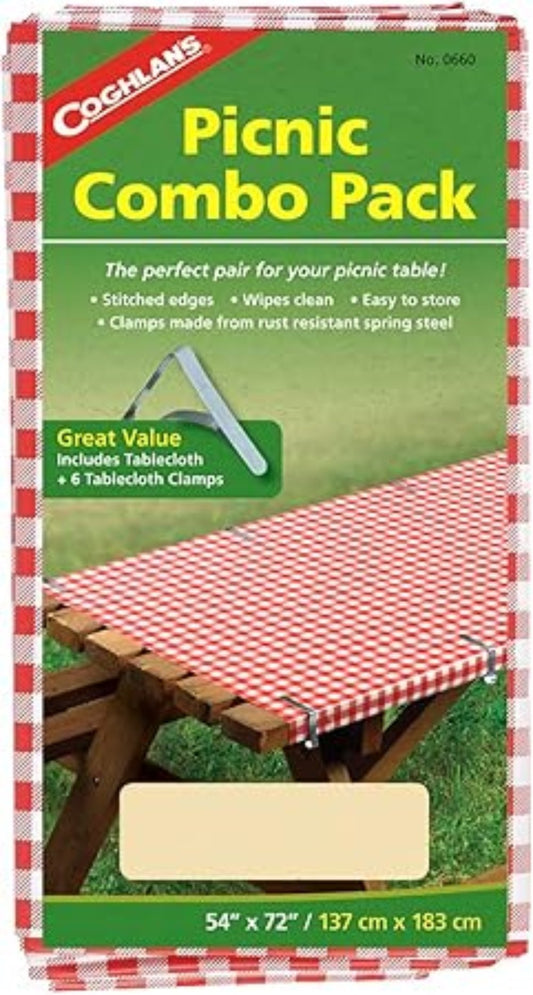 Picnic Combo Pack (Tablecloth & Clamps)