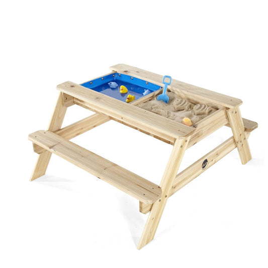 Plum - Surfside Wooden Sand and Water Picnic Table