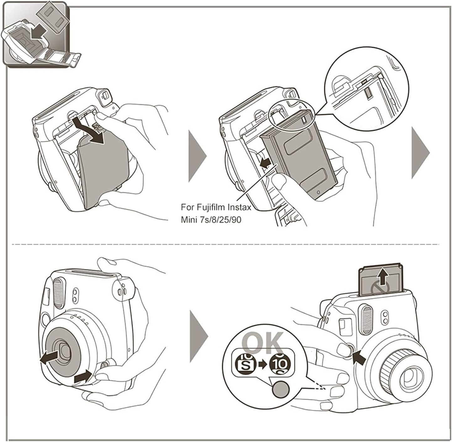 Fujifilm Instax Mini Instant Film 60 Sheets