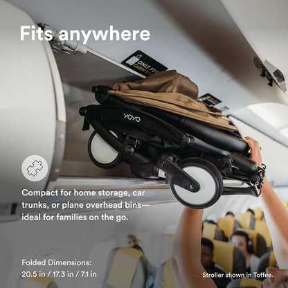 Stokke YOYO3 Black Frame & 6+ Ginger Bundle