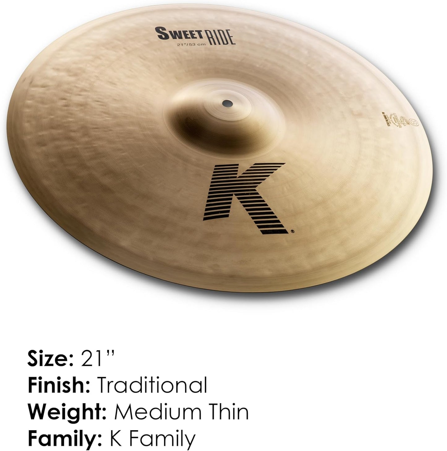 Zildjian 21" K-Series Sweet Ride