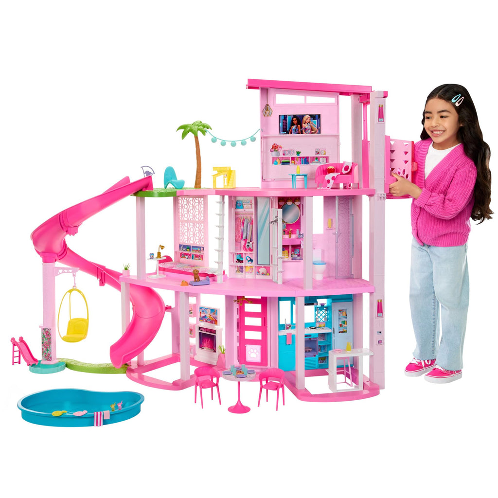 Barbie 75-Piece Dreamhouse Doll House Playset New