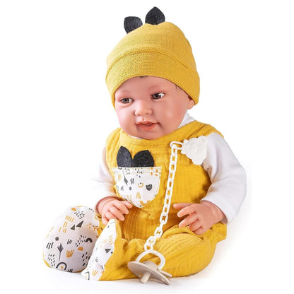 Antonio Juan Newborn Pipo Doll with Cushion - 42cm