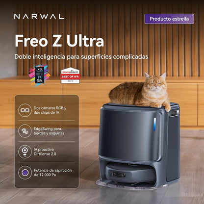 Narwal Freo Z Ultra Robot Vacuum Cleaner - Grey (NRL-RC-FREO-ZULTRA-GRY)