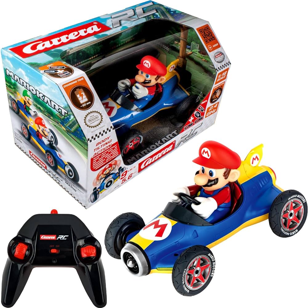 Carrera R/C Mario Kart Mach8-Mario 1:18