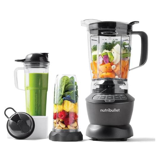 NutriBullet Full Size Blender Combo 1200 Watts, 9 Piece Set