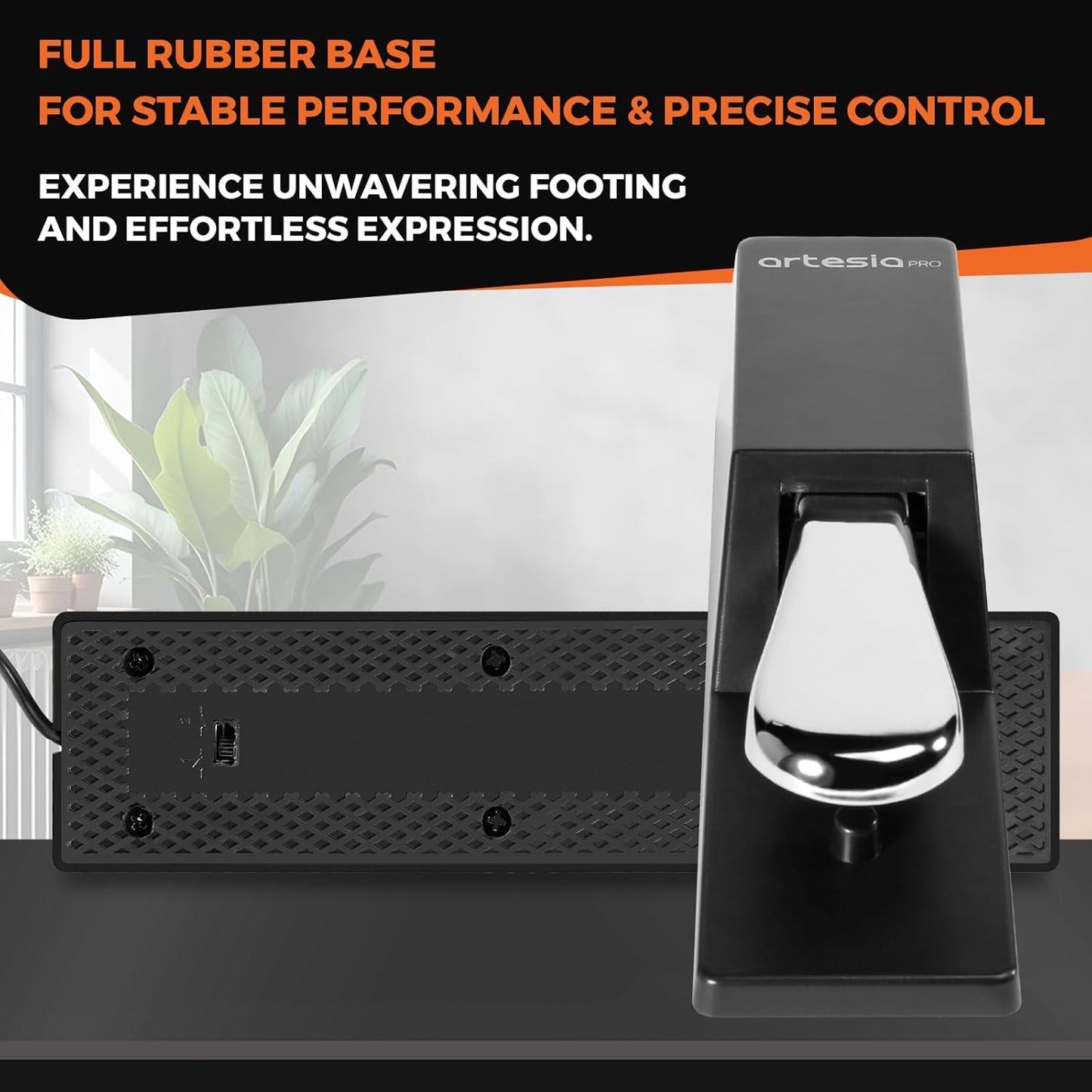 Artesia Pro APII Universal Piano Style Sustain Switch Pedal