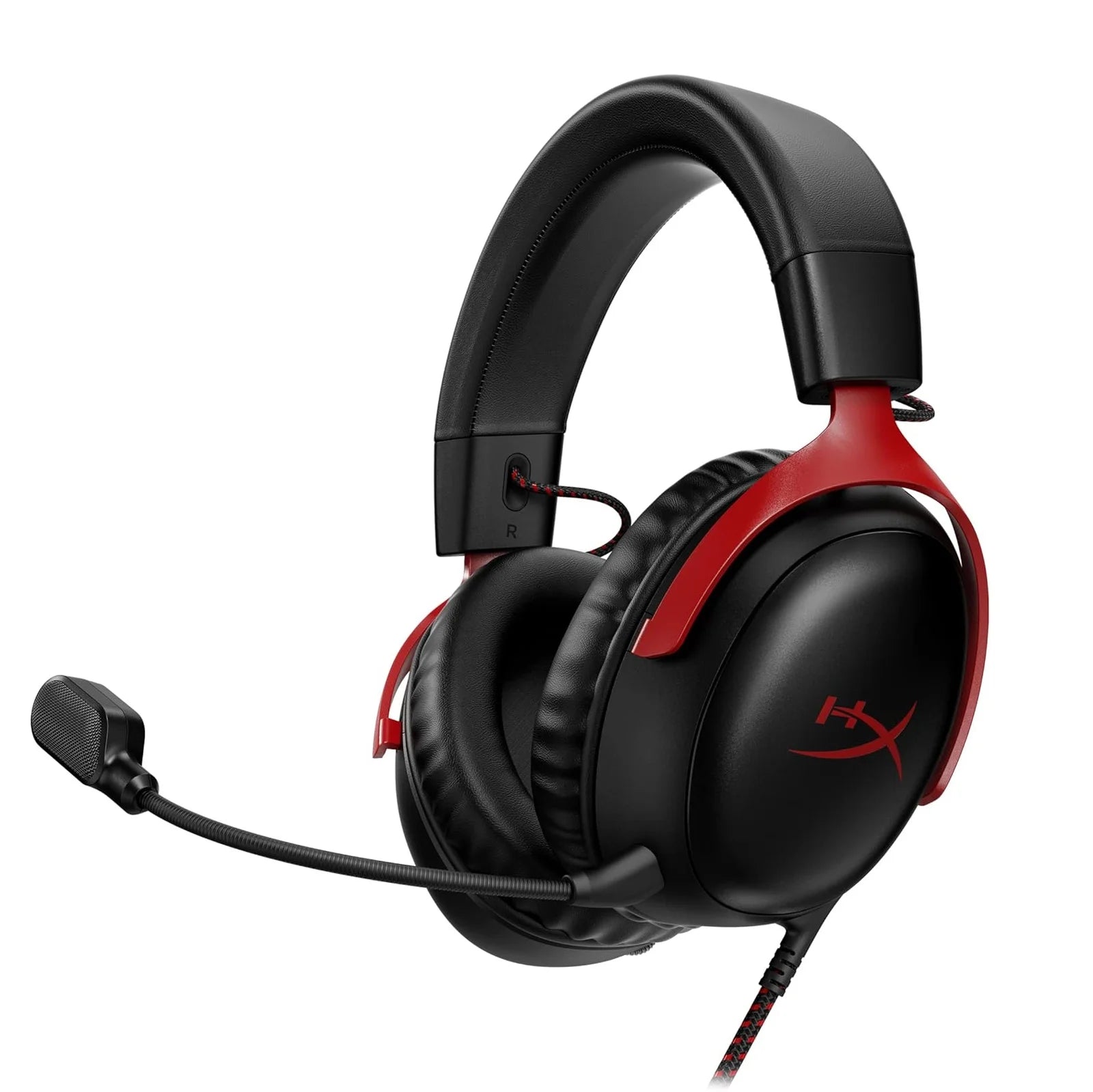 HyperX Cloud III Wired Gaming Headset - Black/Red