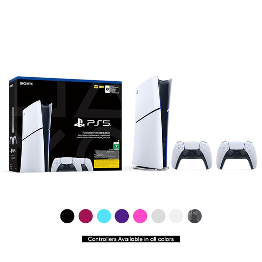 PlayStation 5 Digital Slim Console + Extra Controller