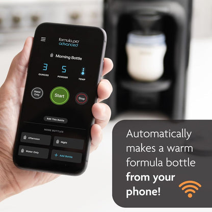 Baby Brezza - Formula Pro Advanced WiFi Formula Dispenser - Black