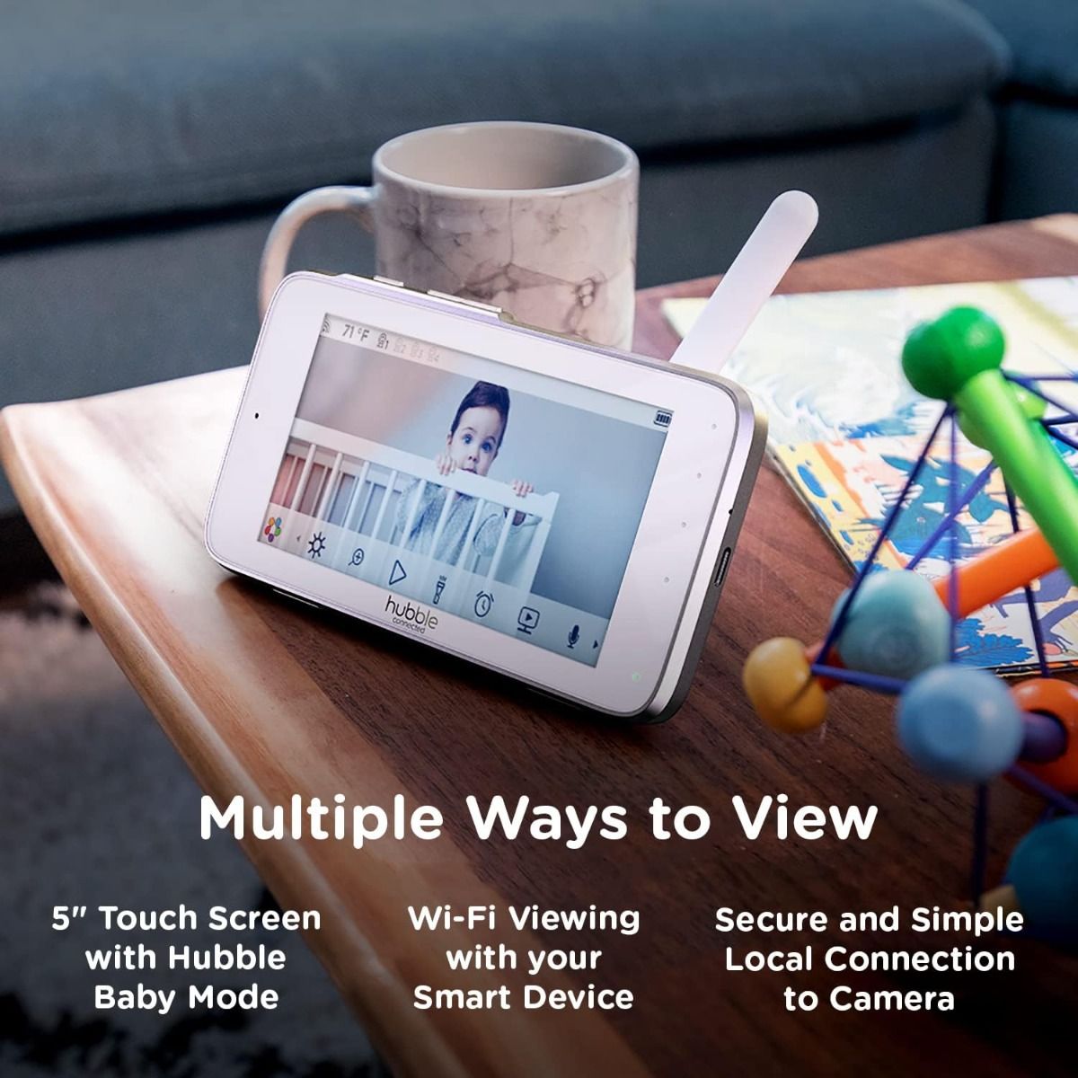 Hubble Nursery Pal Deluxe - White