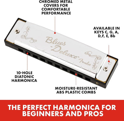 Fender 0990701007 Blues Deluxe Harmonica