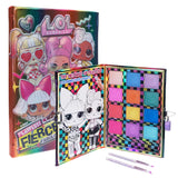 Townleygirl LOL Surprise 12 Well Lockable Diary Shadow Palette With Brushes