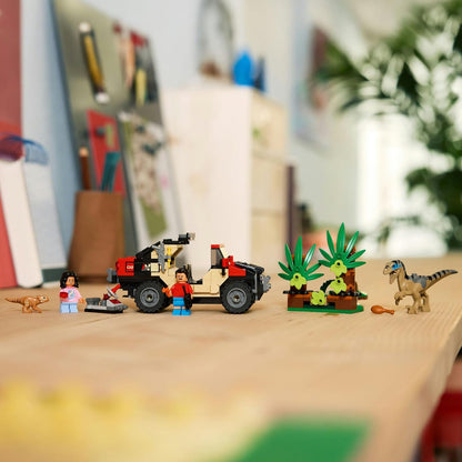 LEGO Jurassic World Raptor Off-Road Escape Velociraptor