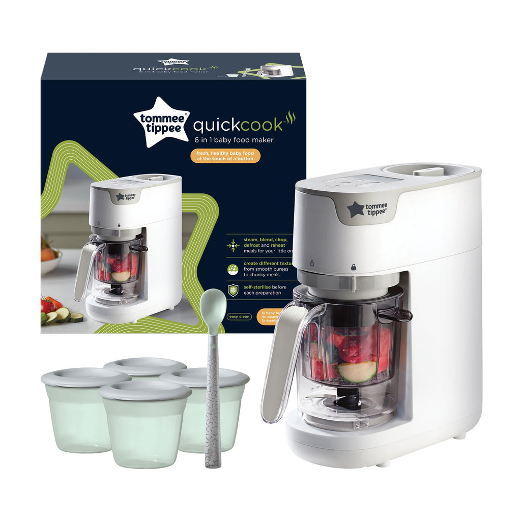 Tommee Tippee - 6 IN 1 BABY FOOD MAKER WHITE