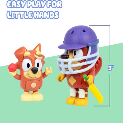 Bluey S14 Figure 2Pk Cricket