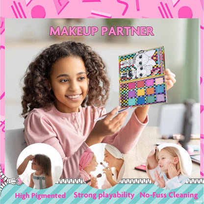 Townleygirl LOL Surprise 12 Well Lockable Diary Shadow Palette With Brushes