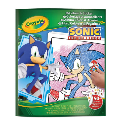 Crayola Color & Sticker Sonic