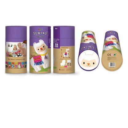 أفينير - خياطة دميتي الأولى - لاما 