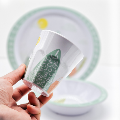 Once Upon a Dua - Eat & Learn Dinner Set (3pc Set) - Multi-Colour