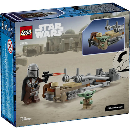 Lego Star Wars 75436 The Mandalorian & Grogu'S Speeder Bike