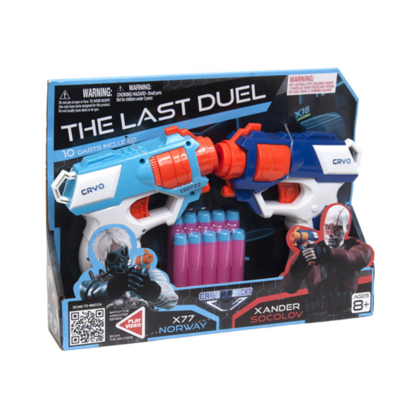 Cryo Agent - Last Duel Manual Dart Gun