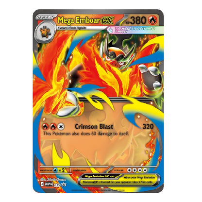 Pokémon TCG: Mega Evolution—Ascended Heroes Mega Emboar ex Box