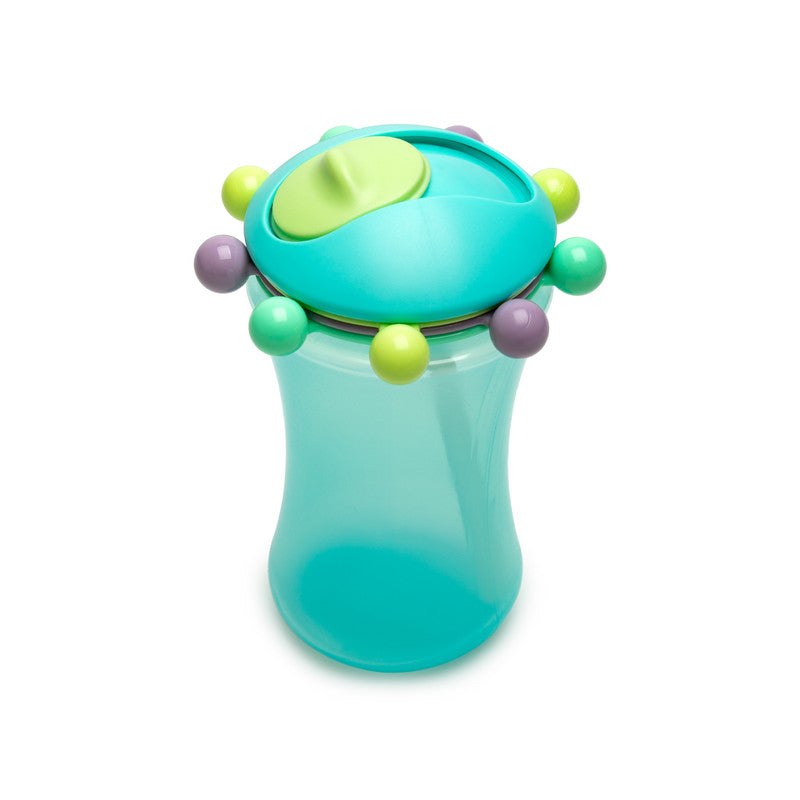 Melii Abacus Straw Sippy Cup 340ml - Turquoise