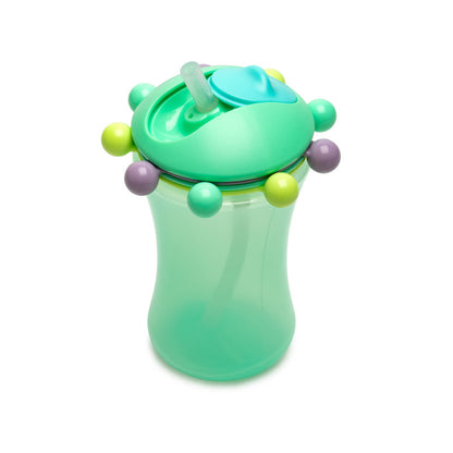 Melii Abacus Straw Sippy Cup 340ml - Mint